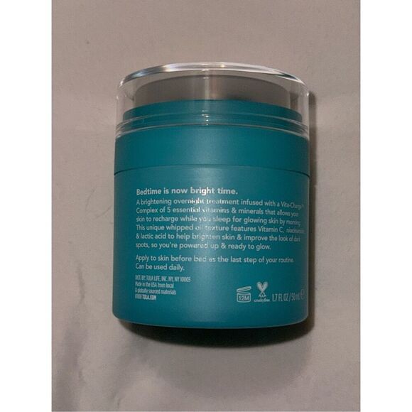 NEW TULA SKINCARE Bedtime Bright Vita-Charge L- overnight brightening treatment - Picture 9 of 10